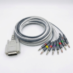 Midmark compatible ECG Cable 10-Lead Banana leadwires